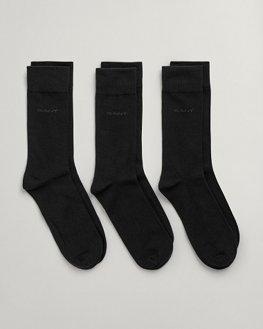 GANT 3 Pk Soft Cotton Socks